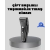BFS Erkek Tıraş Makinesi Kablosuz Kuru Tıraş Folyo Başlık Yıkanabilir Gövde