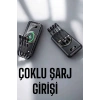 BFS Hızlı Şarj Dijital Göstergeli Powerbankli Çoklu Şarj Özelliği