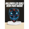 BFS Işıklı Led Maske Parti Eğlence Maskesi Hallowen Neon Maske