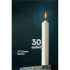 BFS  Klasik Mum 30 Adet - Kokusuz Mum