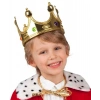BFS   Plastik Kral Tacı Altın Renk Çocuk Boy