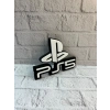 BFS PlayStation 5 Logo Duvar Dekoru Minimal Tasarım 16×12 cm