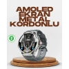 BFS Şık Metal Kasa ve Değiştirilebilir Kordonlarla SW80 Smartwatch