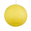 Dekoratif Çin Feneri – Kağıt Lamba - Sarı