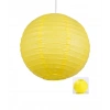 Dekoratif Çin Feneri – Kağıt Lamba - Sarı