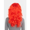 Kırmızı Renk Uzun Dalgalı Parti Peruğu