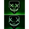 LED Işıklı Yeşil Maske