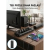 Mey İthalat® 10 Prizli USB Destekli Çoklu Priz Type-C Şarj Girişli Güvenli Güç Ünitesi
