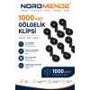 Mey İthalat® 1000 Adet Gölge Filesi Klipsi | Sera Filesi Sabitleme Klipsi | Güneşlik Örtü Klipsi | Yerli Üretim | UV Dayanımlı