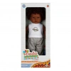 Mey İthalat®  1060091 SUN-SABC-DZM-BEBEK DADA KIVIRCIK SAÇLI 60CM 2A