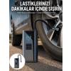 Mey İthalat® 12V Uyumlu Çok İşlevli Akıllı Araç Lastik Pompası Yeni Nesil