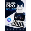 Mey İthalat® 2025 Model Akıllı Saat ve Yeni Nesil Pro Bluetooth Kulaklık ANC Özelliği