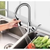 Mey İthalat® 3 Fonksiyonlu Metalik Musluk Başlığı