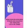 Mey İthalat® 3 Kordonlu Dokunmatik Ekran Akıllı Saat ve 2.Nesil Kablosuz Bluetooth Kulaklık ANC/ENC