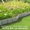 Mey İthalat® 3LÜ TAŞ GÖRÜNÜMLÜ BAHÇE ÇİTİ