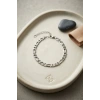 Mey İthalat® 316L Çelik Gümüş Renk Figaro Zincir Model Erkek Bileklik