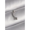 Mey İthalat® 316L Çelik Gümüş Renk Topçuk Model Piercing