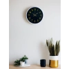 Mey İthalat® 36 Cm Beyaz Klasik Duvar Saati