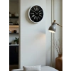 Mey İthalat® 36 Cm Beyaz Zarif Dekoratif Duvar Saati