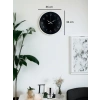 Mey İthalat® 36 Cm Dekoratif Sade Duvar Saati