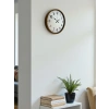 Mey İthalat® 36 Cm Kahverengi Dekoratif Duvar Saati