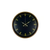 Mey İthalat® 36 Cm Kahverengi Modern Duvar Saati