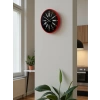 Mey İthalat® 36 Cm Kırmızı Asil Duvar Saati