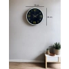 Mey İthalat® 36 Cm Krem Gold Rakamlı Duvar Saati
