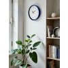 Mey İthalat® 36 Cm Lacivert Dekoratif Duvar Saati