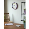 Mey İthalat® 36 Cm Mor Çocuk Odası Duvar Saati