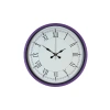 Mey İthalat® 36 Cm Mor Roma Rakamlı Duvar Saati