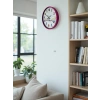 Mey İthalat® 36 Cm Pembe Çocuk Odası Duvar Saati