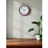Mey İthalat® 36 Cm Standart Kırmızı Duvar Saati