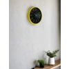 Mey İthalat® 36 Cm Standart Sarı Duvar Saati