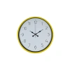 Mey İthalat® 36 Cm Standart Sarı Duvar Saati