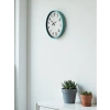 Mey İthalat® 36 Cm Turkuaz Dekoratif Duvar Saati