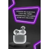 Mey İthalat® 3.Nesil TWS Bluetooth Kulaklık Bluetooth Bağlantılı Akıllı Saat Amoled Ekran Plastik Hasır Kordon