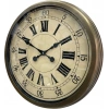 Mey İthalat® 60 Cm Eskitme Metal Eskitme Kadran Duvar Saati