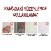 Mey İthalat® 60 Parça Çok Amaçlı Çift Taraflı Bant 1 cm x 4 cm
