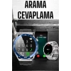 Mey İthalat® Akıllı Saat 2024 Model Arama Cevaplayan Uyku ve Sağlık Takibi