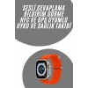 Mey İthalat® Akıllı Saat Android ve İOS Uyumlu 49 MM NFC Özelliği GPS Takibi