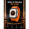Mey İthalat® Akıllı Saat Android ve İOS Uyumlu 49 MM NFC Özelliği GPS Takibi Yeni Nesil