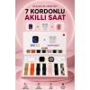 Mey İthalat® Akıllı Saat Bluetooth Kulaklık Hediyeli Bildirim Görme Sesli Görüşme Çoklu Kordon