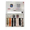Mey İthalat® Akıllı Saat Bluetooth Kulaklık Hediyeli Bildirim Görme Sesli Görüşme Çoklu Kordon