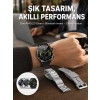 Mey İthalat® Akıllı Saat Çoklu Kordon Seçeneği Amoled Ekran Çok Fonksiyonlu Bluetooth Bağlantılı Yeni Nesil