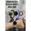 Mey İthalat® Akıllı Saat Kadınlara Özel Arama Cevaplayan Bluetooth Bağlantılı