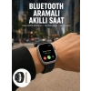 Mey İthalat® Akıllı Saat Kol Saati Android ve İOS Uyumlu Nabız Ölçer Sesli Asistan Yeni Nesil