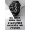 Mey İthalat® Akıllı Saat Nabız Sensörlü Bildirim Görebilen Spor Modları GPS Takibi