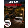 Mey İthalat® Akü Gücünü Ev Elektriğine Dönüştüren Güçlü İnvertör 1500W