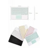 Mey İthalat® Android ve İOS Uyumlu Bluetooth Klavye Touchpad Slim Kablosuz Wifi Q Klavye